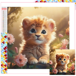 Animal-Full Square Diamond Painting-30x30cm