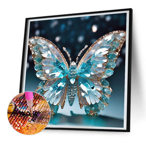 Butterfly-Full Round Diamond Painting-30x30cm