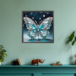 Butterfly-Full Round Diamond Painting-30x30cm