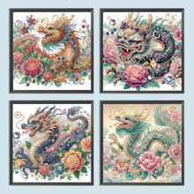 Load image into Gallery viewer, Dragon-Partial Special Diamond Painting-30x30cm
