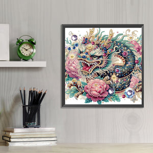 Dragon-Partial Special Diamond Painting-30x30cm