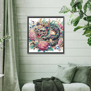 Dragon-Partial Special Diamond Painting-30x30cm