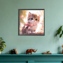 Load image into Gallery viewer, Cat-Full Round Diamond Painting-30x30cm
