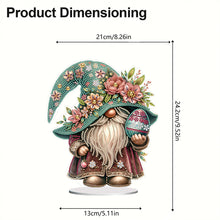 Load image into Gallery viewer, Gnome-Single Side Drill-Acrylic Diamond Desktop Ornament
