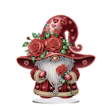 Load image into Gallery viewer, Gnome-Single Side Drill-Acrylic Diamond Desktop Ornament
