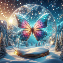 Load image into Gallery viewer, Fantasy Butterfly-Full Round Diamond Painting-30x30cm
