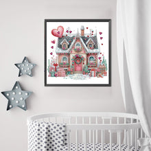 Load image into Gallery viewer, Love House-Partial Special Diamond Painting-30x30cm
