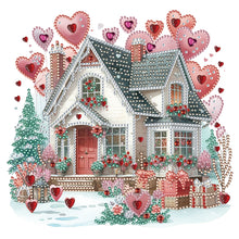 Load image into Gallery viewer, Love House-Partial Special Diamond Painting-30x30cm
