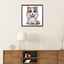 Load image into Gallery viewer, Cat-Partial Special Diamond Painting-30x30cm
