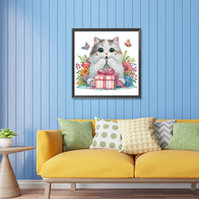 Load image into Gallery viewer, Cat-Partial Special Diamond Painting-30x30cm
