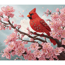 Load image into Gallery viewer, Cardinal-Partial Special Diamond Painting-35x30cm
