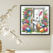 Load image into Gallery viewer, Garden Rabbit-Partial Special Diamond Painting-30x30cm
