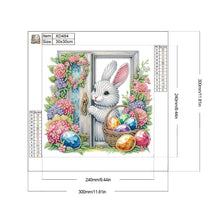 Load image into Gallery viewer, Garden Rabbit-Partial Special Diamond Painting-30x30cm
