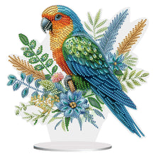 Load image into Gallery viewer, Parrot-Single Side Drill-Acrylic Diamond Desktop Ornament
