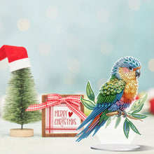 Load image into Gallery viewer, Parrot-Single Side Drill-Acrylic Diamond Desktop Ornament
