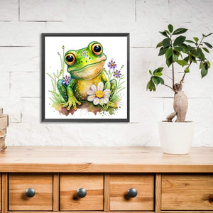 Frog-Partial Special Diamond Painting-30x30cm