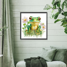 Load image into Gallery viewer, Frog-Partial Special Diamond Painting-30x30cm
