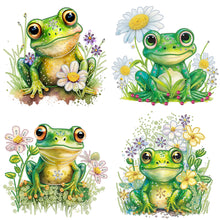 Load image into Gallery viewer, Frog-Partial Special Diamond Painting-30x30cm
