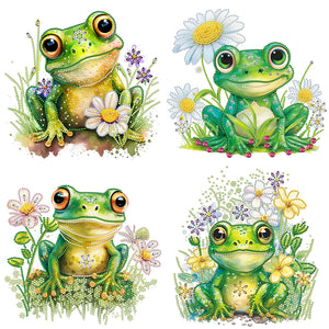 Frog-Partial Special Diamond Painting-30x30cm