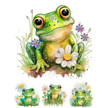 Load image into Gallery viewer, Frog-Partial Special Diamond Painting-30x30cm
