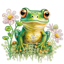 Load image into Gallery viewer, Frog-Partial Special Diamond Painting-30x30cm
