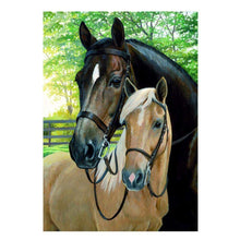 Load image into Gallery viewer, Horses - Full Drill Diamond Painting
