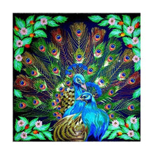 Load image into Gallery viewer, Peacock - Full Drill Diamond Painting
