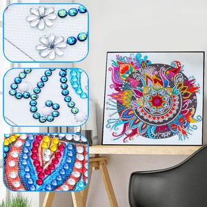 Flower-Special Shaped Crystal Diamond Painting-30*30cm