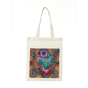 diamond painting stitch-drill cotton fabriceco friendly-bag