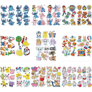 2pcs DIY Diamond Painting Cartoon Stickers