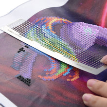 Load image into Gallery viewer, 400 Holes Stainless Steel Diamond Painting Paste Sticker Dot Rhinestone Point Ruler
