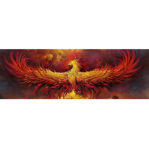 Phoenix - Full Drill Diamond Painting - 80x30cm