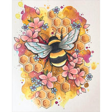 Load image into Gallery viewer, Bee  - Full Drill Diamond Painting
