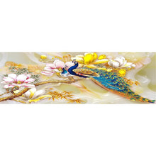 Load image into Gallery viewer, Yellow Peacock - Full Drill Diamond Painting - 80x30cm
