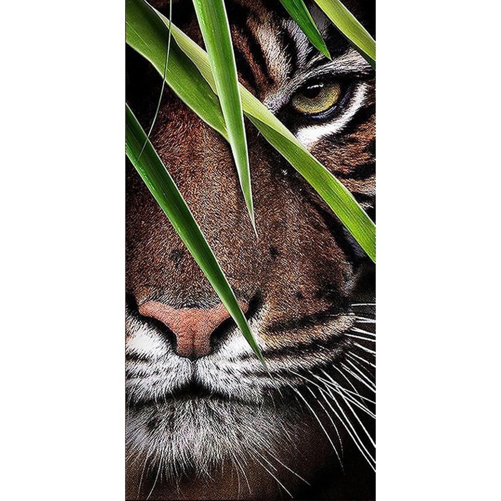 Tiger - Full Drill Diamond Painting - 85x45cm