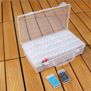 64 Grids Storage Box - Diamond Painting Tool