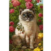 Load image into Gallery viewer, Cat - Full Drill Diamond Painting
