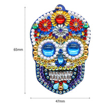 Load image into Gallery viewer, 4pcs Skull DIY Keychain
