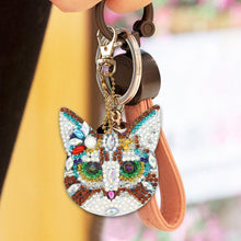 Load image into Gallery viewer, 4pcs Cat DIY Keychain
