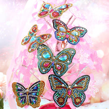 Load image into Gallery viewer, 6pcs Butterfly DIY Keychain
