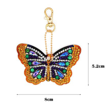 Load image into Gallery viewer, 6pcs Butterfly DIY Keychain
