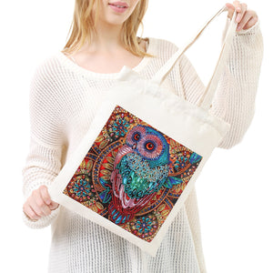 diamond painting stitch-drill cotton fabriceco friendly-bag