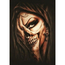 Load image into Gallery viewer, Skull Beauty  - Full Drill Diamond Painting
