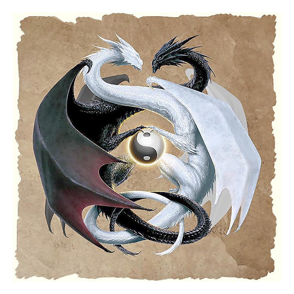 Tai Chi Dragon - Full Drill Diamond Painting