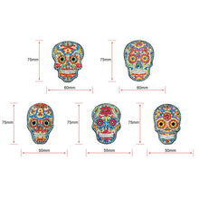 Load image into Gallery viewer, 5pcs Skull DIY Keychain
