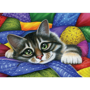 Cat - Full Drill Diamond Painting