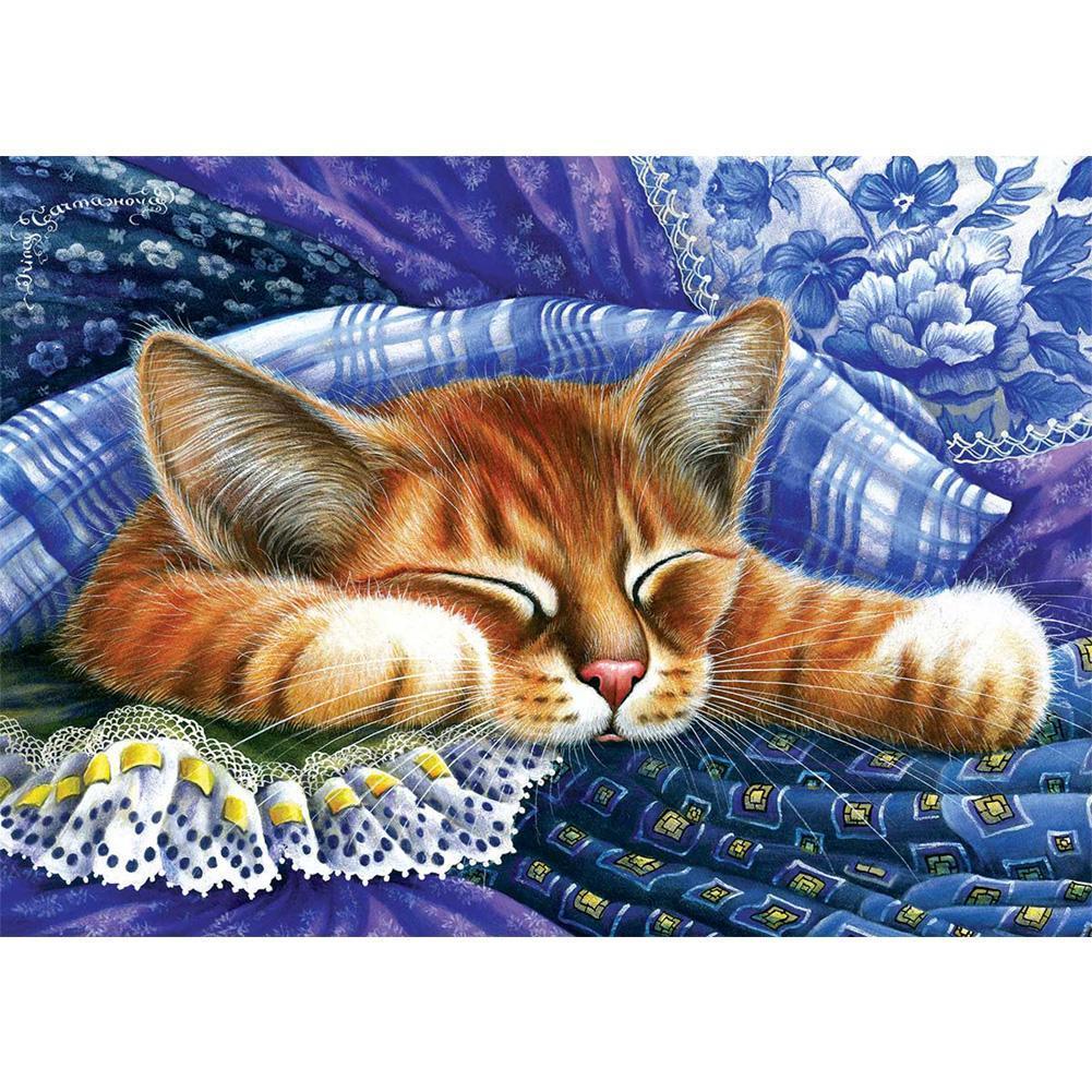 Cat - Full Drill Diamond Painting