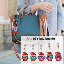 Load image into Gallery viewer, 5pcs Christmas Penguin DIY Keychain
