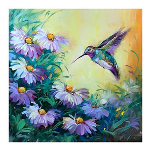 Flowers Bird - Full Drill Diamond Painting