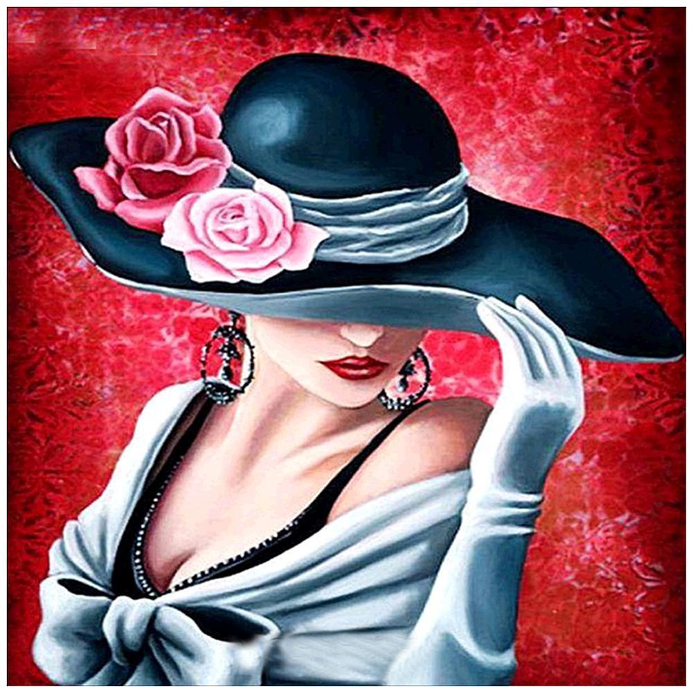 Elegant Lady - Full Drill Diamond Painting